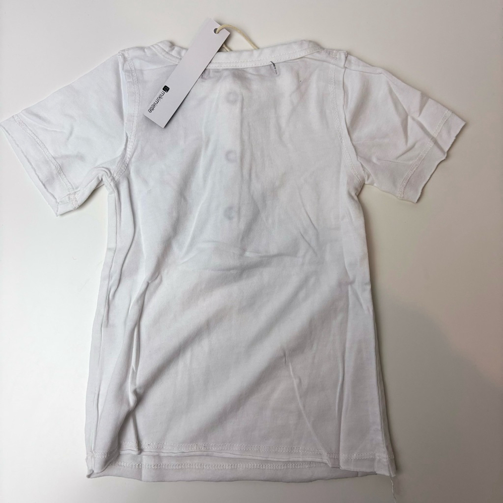 NWT Miki Miette Basics 3M White Short Sleeve tee - Picture 4 of 4